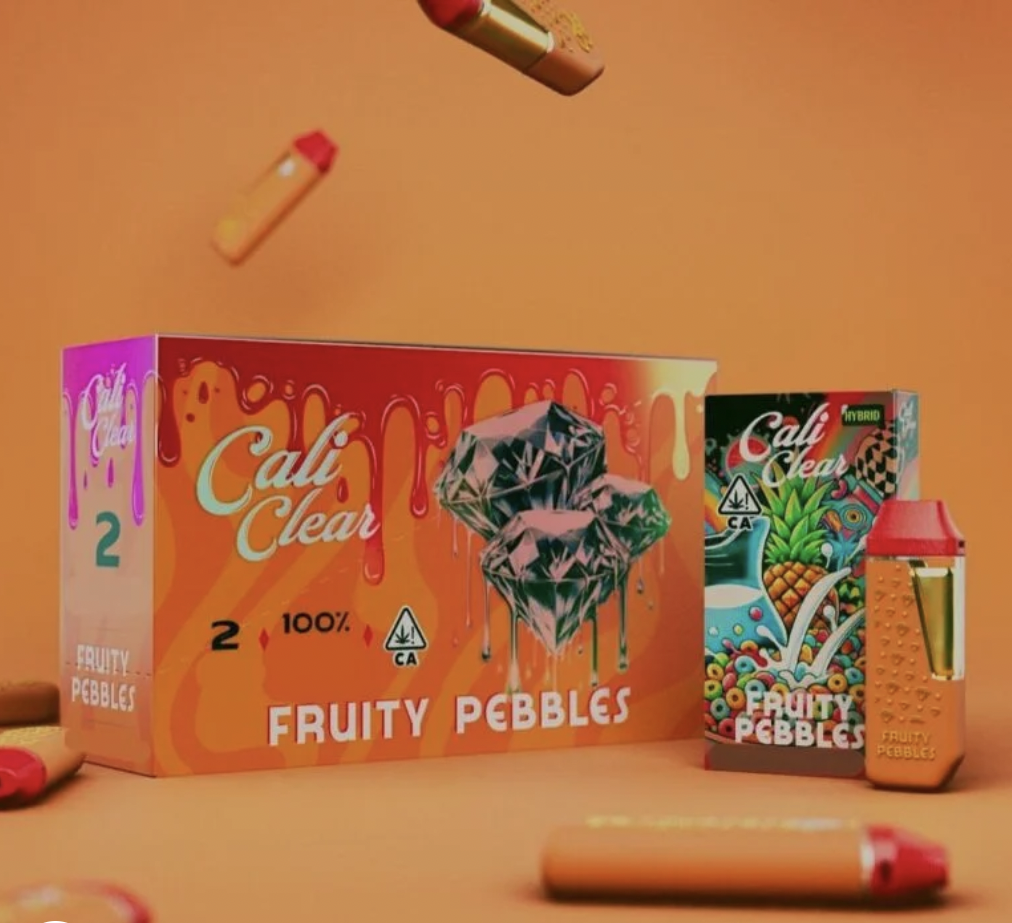 Cali Clear Fruity Pebbles 2g Disposable Vape