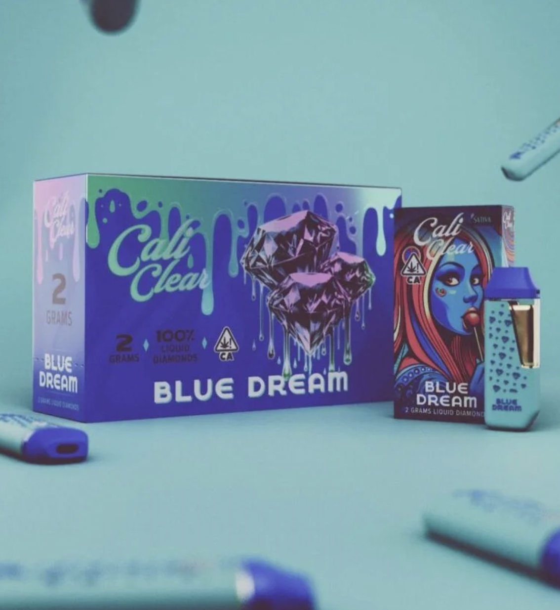 Blue Dream Cali Clear 2G Disposable Vape