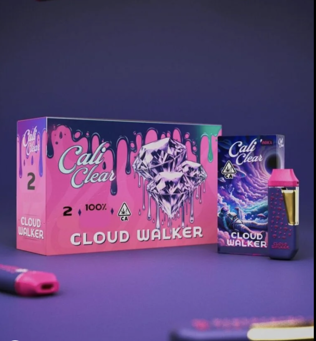 Cali Clear Cloud Walker 2g Disposable Vape Cali Clear Cloud Walker 2g Disposable Vape