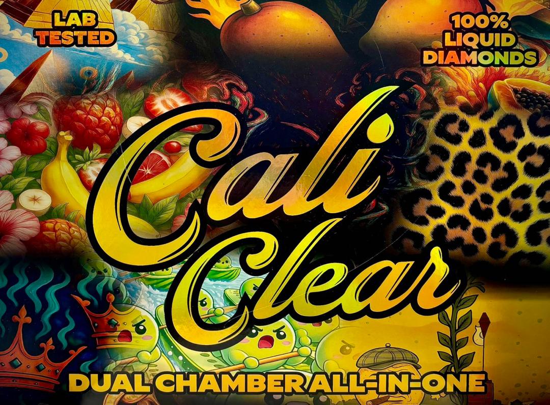 Cali Clear Dual Chamber 2g Disposable Vape
