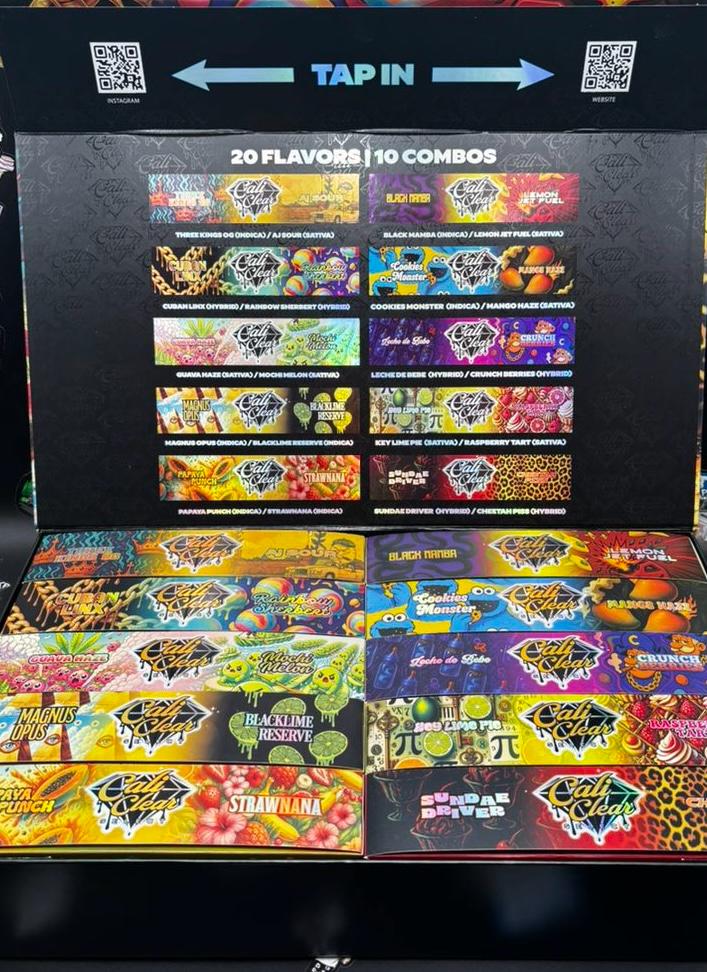 Cali Clear Dual Chamber 2g Disposable Vape Cali Clear Dual Chamber 2g Disposable Vape